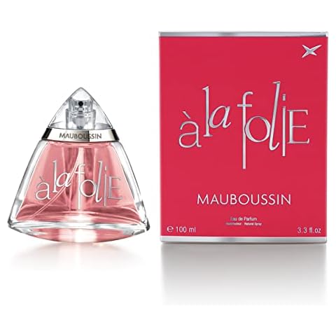 Mauboussin - A La Folie 100ml (3.3 Fl Oz) - Eau de Parfum for Women - Floral & Oriental Scents Cover