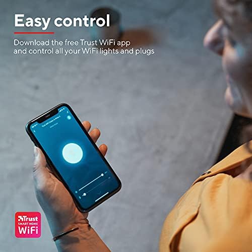 Trust WiFi UK Smart Plug, Amazon Alexa Plug (Echo & Echo Dot), Google Home, Remote Control Sockets that Work with Phone/Tablet, No Hub Required, Twin Pack (2 Plugs) - White [Amazon Exclusive]