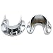 JETEHO 1-1/2" Heavy Duty Zinc Alloy Closet Pole Socket