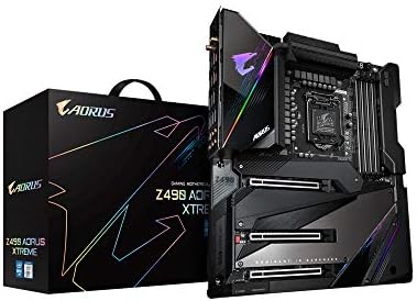 GIGABYTE Z490 AORUS Xtreme with 16 Phases Digital VRM with Intel Thunderbolt 3, Essential USB DAC, Intel Wi-Fi 6 802.11ax, AQUANTIA 10GbE LAN, Intel 2.5GbE LAN