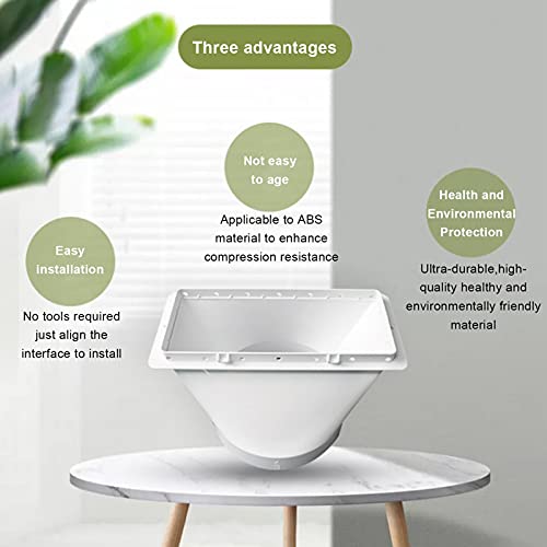 yahede Raamadapter voor draagbare airconditioning, afvoerslangaansluiting, afvoerslangaansluiting, draagbare raamadapter… - Afbeelding 6