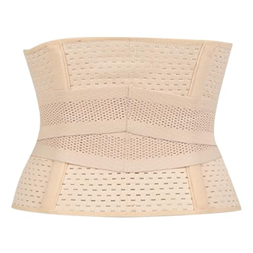 Holibanna Cinturón Abdominal y Faja Postparto para Recuperación tras Cesárea, Banda Moldeadora Control de Vientre en Color Caqui para Mujeres