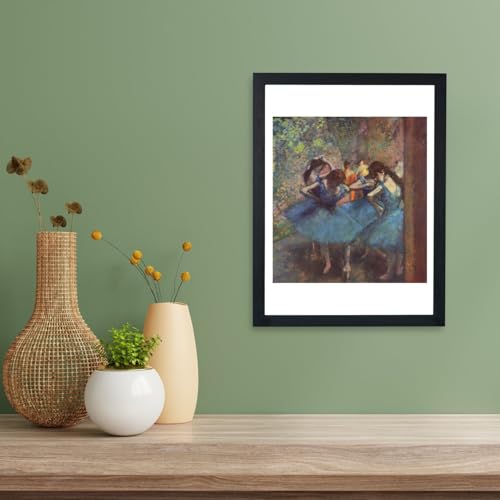 Affiche encadrée Blue Dancers Edgar Degas Spiffing Prints