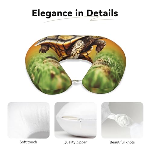 Almohada de viaje espuma viscoelástica cómoda ajustable miniatura 3