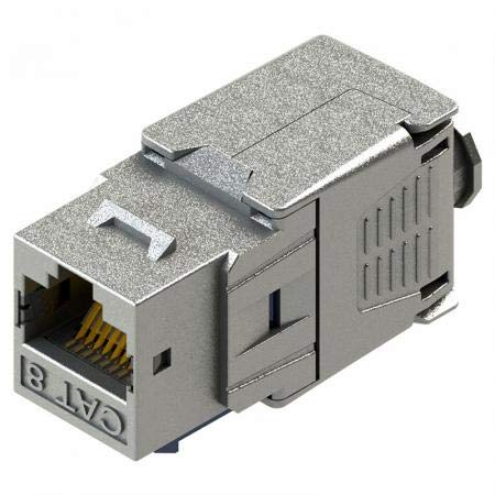 Clixde CAT 8 2x Network Connectors RJ45 Tool-Free Shielded 40Gbps Ethernet LAN DSL Patch Cable Black - View #9