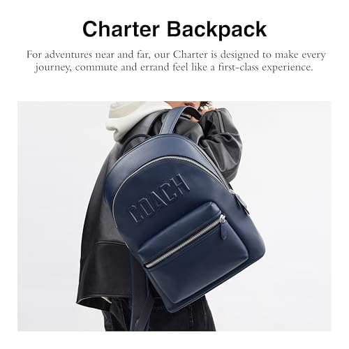 Image of COACH Charter Backpack in Graphic
