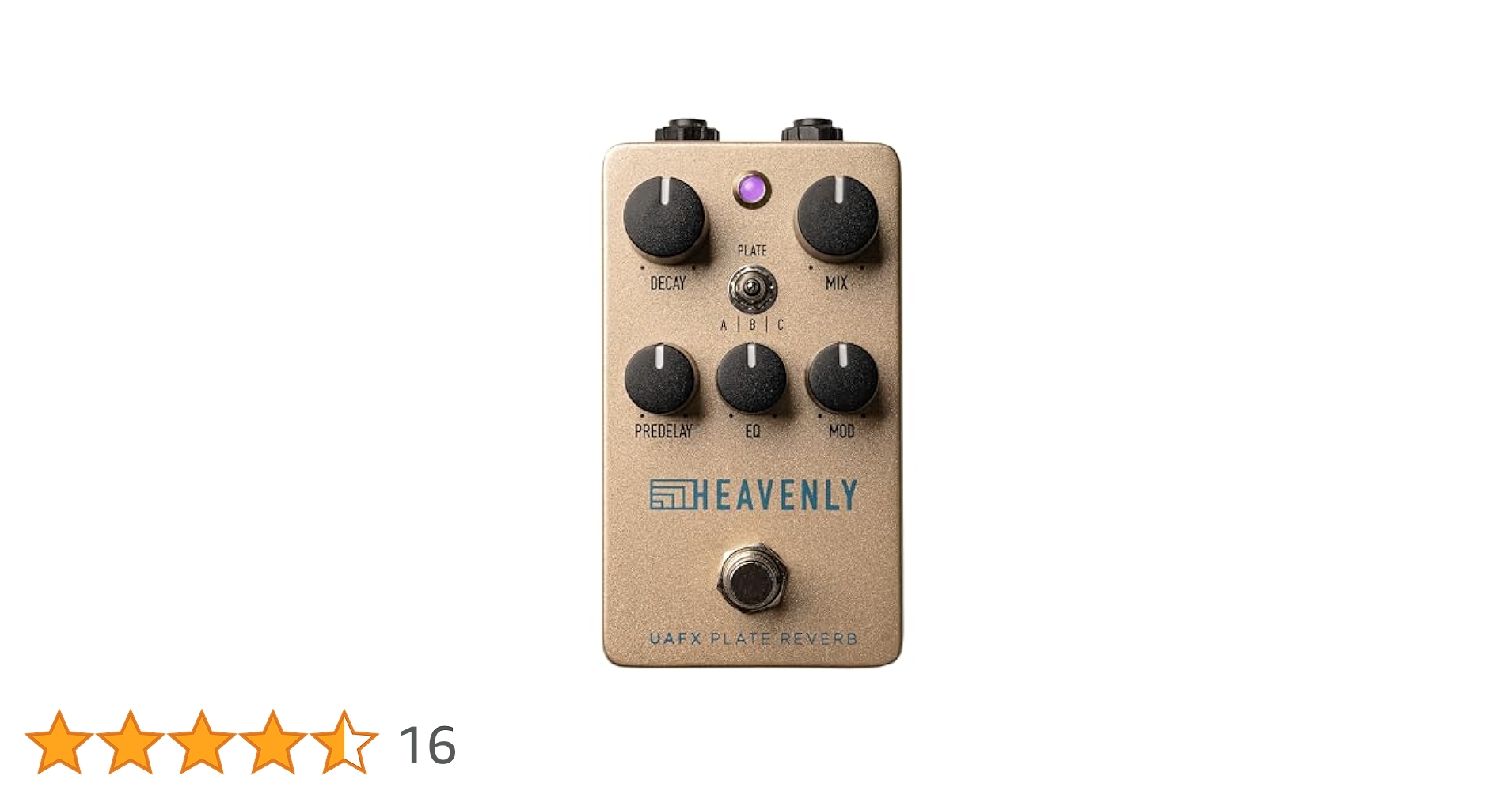 Amazon | Universal Audio UAFX ヘブンリープレート リバーブ