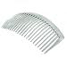 2 x Clear Large 90mm Side Combs / Hair Slides