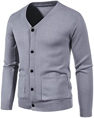 BIISDOST Heren Herfst Vrije Tijd Blouse Jas Vest Sweater Ruhling