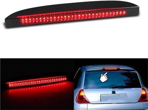 Troisième feu stop noir de remplacement 7700410753 pour Clio 2