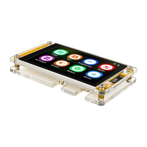 MVOSJFIE Placa de desarrollo Smart Display LCD TFT ESP32 para LVGL WiFi+3,5 320 x 480 RGB capacitiva