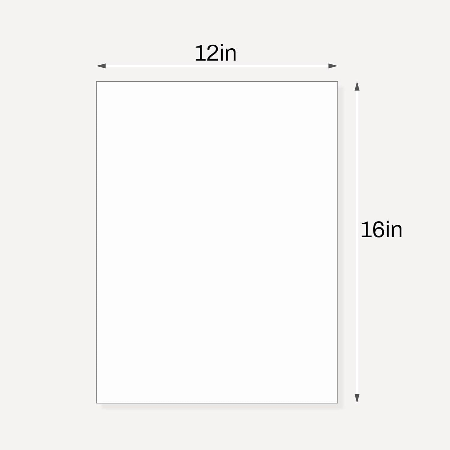 Somime 10 Pack Backing Boards, 12x16 Uncut White Mats Matboards, Acid-Free Backerboards for Art Prints, Ideal for Photos, Pictures, Prints, and Frames - Image 2