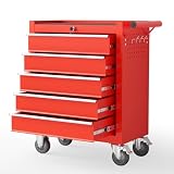 Kieperi 5-Drawer Rolling Chest