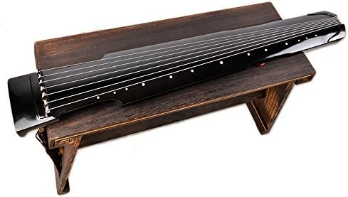 OrientalMusicSanctuary Lacquered Aged Paulownia Guqin - 7-string Chinese Zither (Zhongni Style)