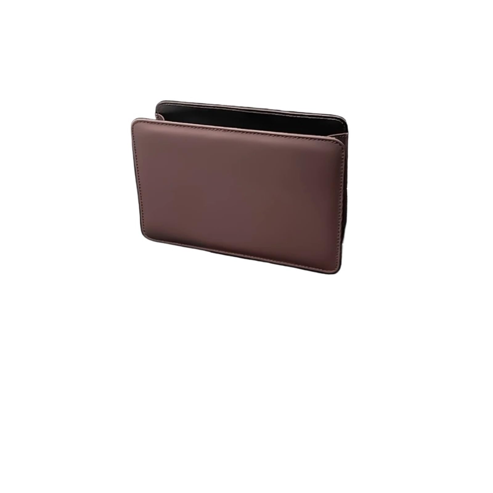 TNTGEBFVBG Car Bin Car Trash Can Door Storage Box Foldable Seat Back Hanging Bag Accessories Interior Products Cars Rubbish Bins(Mocha brown)
