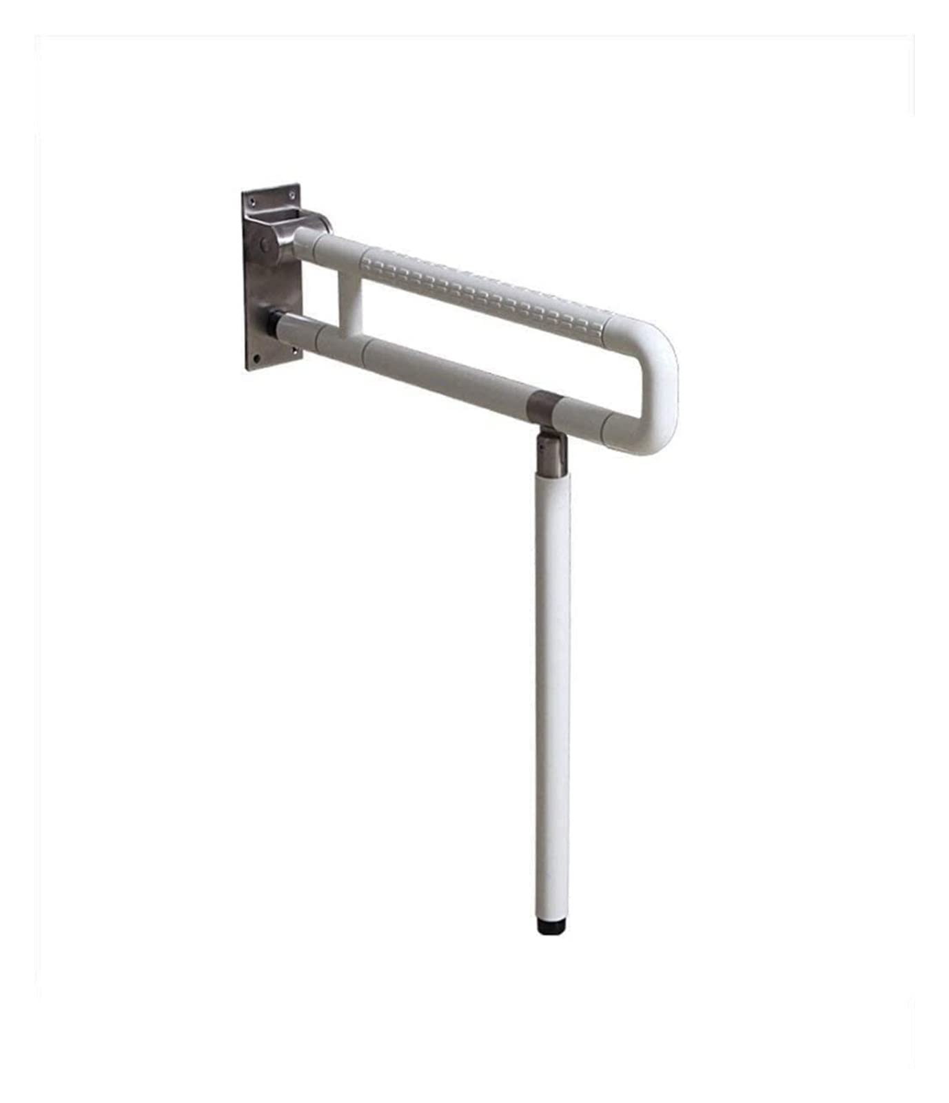 Maniglioni di Sostegno per Vasca da Bagno, Maniglia per Doccia, Pieghevoli e Antiscivolo, Ideali per Hotel, Bagno per disabili, WC, Anziani e Donne in Gravidanza - Giallo - 60 cm (