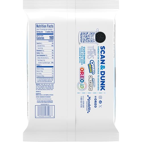 Image of Oreo, Chocolate Sandwich Cookies Cookies, 12.1 Ounce