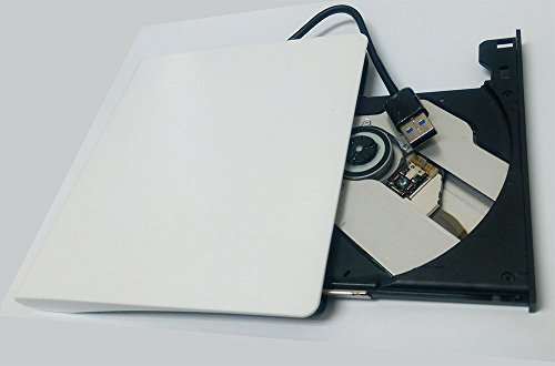 Lectora USB 3.0 DVD±RW Super Slim blanca PC-Mart miniatura 2