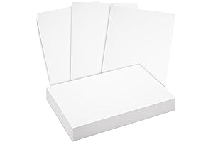 BigOtters 27 Sheets White A4 Cardstock Paper