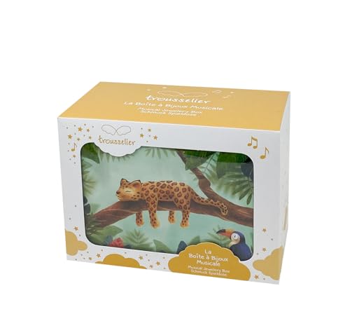 Joyero musical niña Trousselier caja de música Beethoven verde Sabana infantil 4