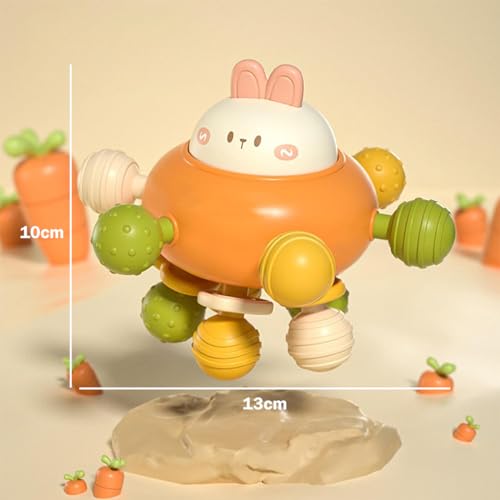 Image of Wembley 3 in 1 Teething Toys for 0-6 Months Babies Silicone Teether for Soothing Gums Baby Chew Toys 6-12 Months | Activity Toy for Infants Toddlers Sensory Development Montessori Toys