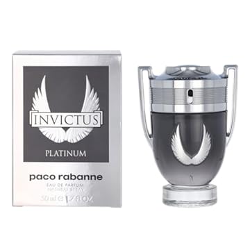 Perfume Invictus Platinum PR EDP Masculino 50ml Selo Adipec
