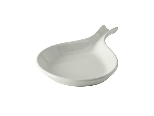 Tuxton vitrificada bwp-100China Fry Pan servidor, 12oz, 10," (12unidades), color blanco