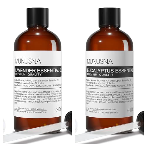 Aceites Esenciales de Lavanda y Eucalipto 100ML C/U