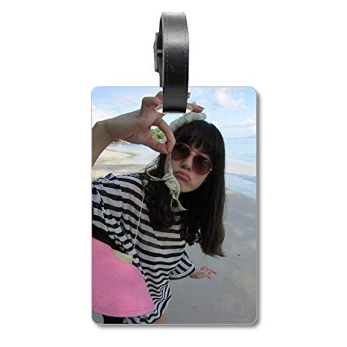 Étiquette de valise Beach Wave Ellie Yao crabe pour vos vacances à la mer