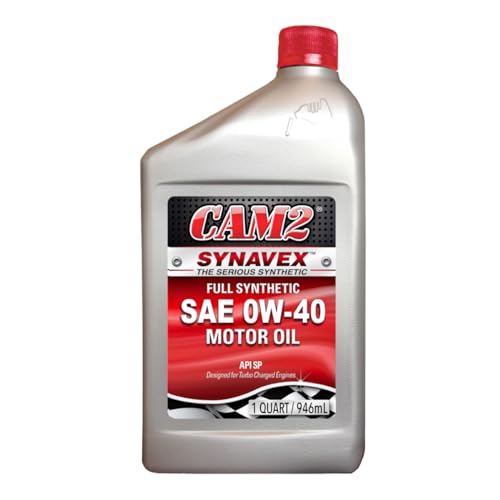 Aceite de Motor Sintético CAM2 SYNAVEX 0W-40 6x1 Quart miniatura 2