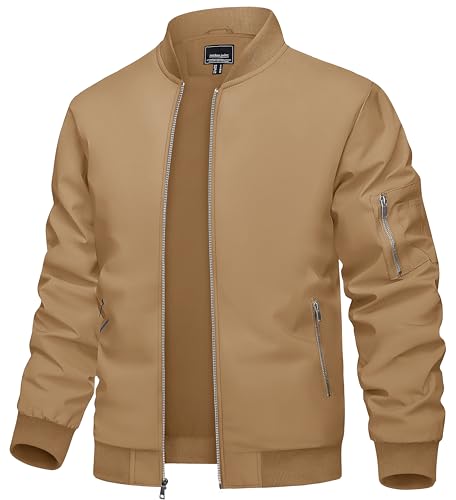 Image of Caraba Men's UPF 50+ Sunscreen Jacket | Lightweight Full Zip Summer Windcheater | UV Protection Coat for Bike Riding, Running & Outdoor Sports