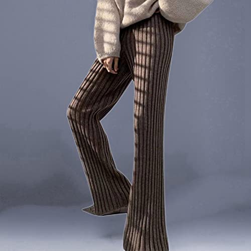 Pantalon large femme chaud élastique contre le froid et les vêtements serrés