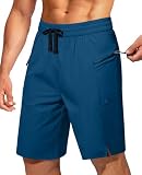 FOGFIRE Mens Swim Trunks Board Shorts Bathing Suit Swimwear with Zipper Pockets No Liner Quick Dry for Beach...
