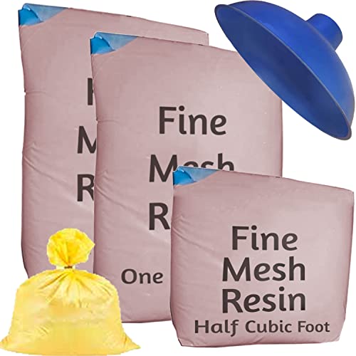 Kit recarga ablandador de agua Fine Mesh Iron Pro 2.5 cu ft miniatura 1