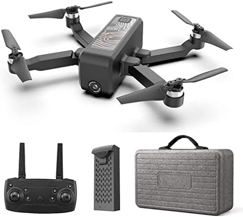 HR H5 GPS Drone with Brushless Motor,Foldable Drones with 4K FHD Camera Live Video and GPS Return Home,RC Quadcopter for Adults and Beginners,Altitude Hold,Follow Me,5G WiFi FPV Transmission,Advanced Selfie