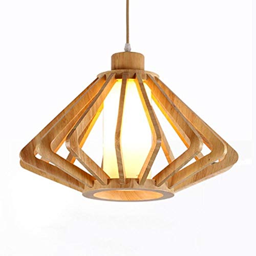 Lustre en bois moderne pour corriger le manque de luminosité du salon
