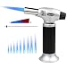 Buluri Culinary Butane Torch, Windproof Culinary Torch, Blow Torch Butane Torch Flame Gun With Safety Lock 1300°C for Hiking, Camping, Cooking, Kitchen, Creme Brulee, BBQ(Butane Gas Not Included)
