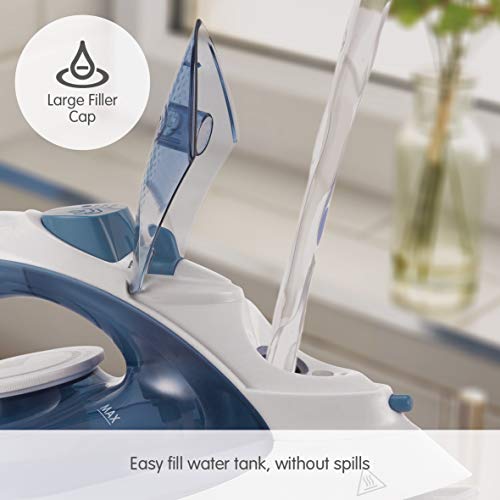 Morphy-Richards-300401-Light-Glide-100-Steam-Iron-BlueWhite-2400-W
