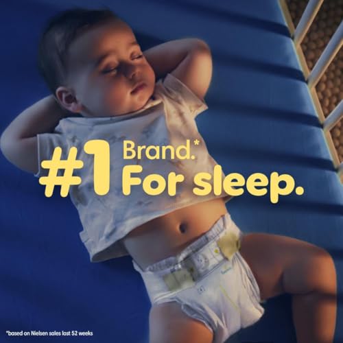 Pampers ZZZ Overnight Diapers, Size 7 (26-50 lbs), 36 Count, Nighttime Protection Disposable Baby Diaper - image 9