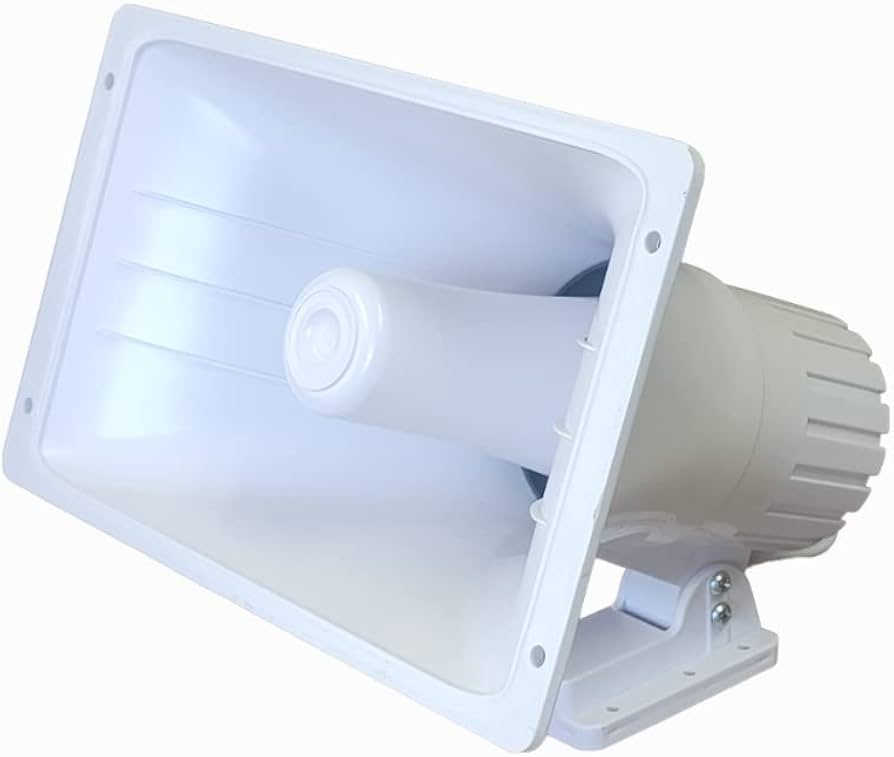 Amazon.com: Nippon America Power Horn White 8 Ohm 100W Outdoor TC