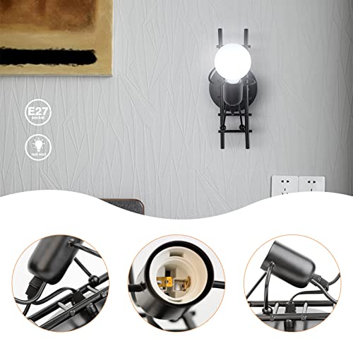 Talifoca Creativo Applique da Parete Humanoid