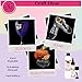 Art Institute Glitter Designer Dries Clear Adhesive Clear Glue Kit Bundle-3 Items 8oz,2oz and Metal Tip, Multicolored