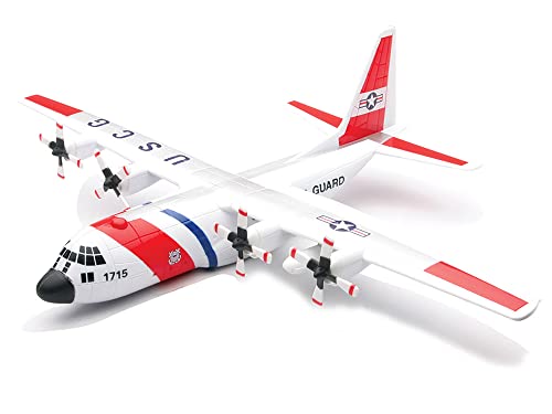 Lockheed C-130 New Ray 20617 kit modélisme avion de transport blanc rouge facile à assembler