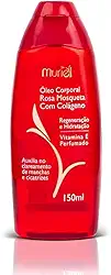 Óleo Corporal Rosa Mosqueta Com Colageno Muriel - 150ml