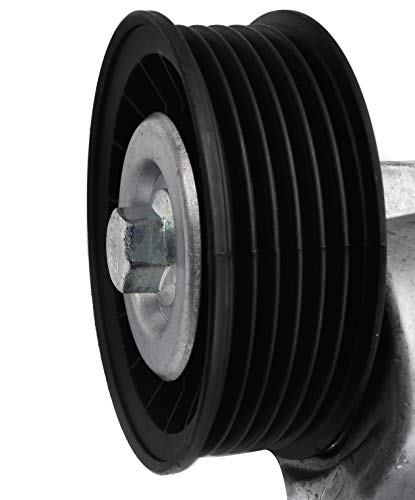 ADIGARAUTO 419-112 Automatic Belt Tensioner w/Pully Compatible with 2004-2007 Buick Rainier 2002-20014 Cadillac CHEVROLET EXPRESS 3500 2019-03 Isuzu 2008-03, Saab 2009-05