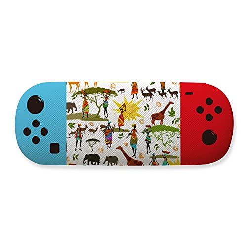Étui de rangement pour lunettes de jeu au bureau et en voyage Savanna