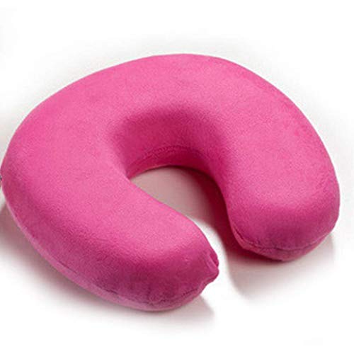 Oreiller cervical en forme de U contre les douleurs de nuque en voyage