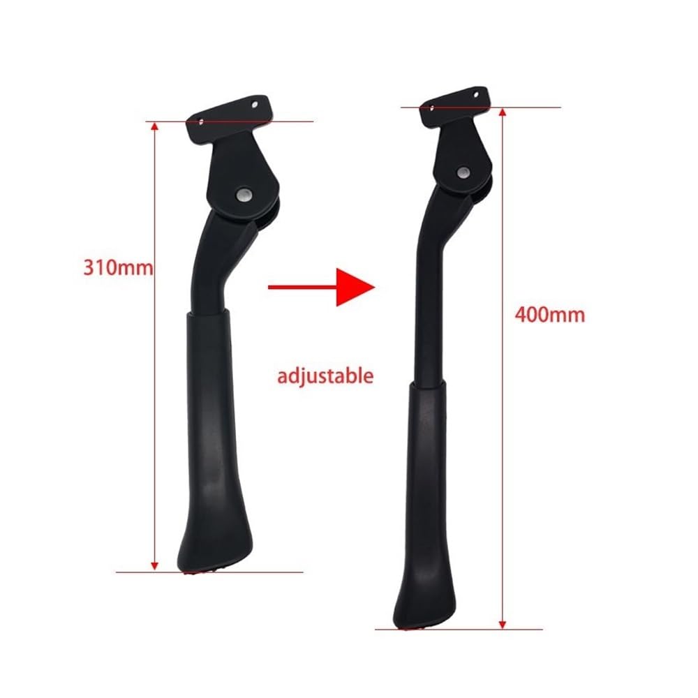 Cavalletto Moto Supporto 20" 24" 26" 28" Bicicletta Elettrica Fat Bike Cavalletto Laterale Cavalletto Posteriore Per Bici Da Neve Ciclismo Cavalletto Da Parcheggio Regolabile