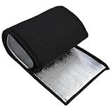 Yhenlovtt Cubierta de aislamiento de tubería de aire acondicionado, aislamiento de tela impermeable