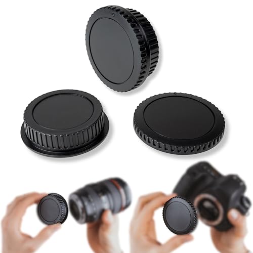 Lens-Aid Set of housing cover and lens cap (rear) suitable for Pentax camera body and lens with K mount bayonet Lens-Aid Set of housing cover and lens cap (rear) suitable for Pentax camera body and lens with K mount bayonet